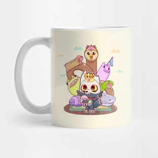 Smol King & Hooty Mug